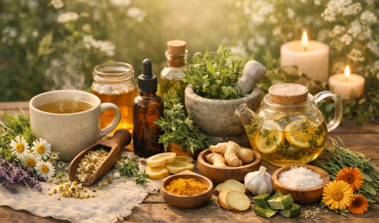 DIY Herbal Remedies for Common Ailments