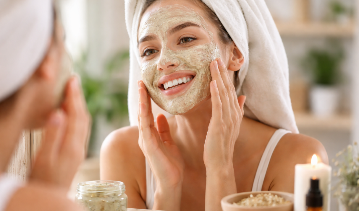 Herbal Face Mask for Sensitive Skin