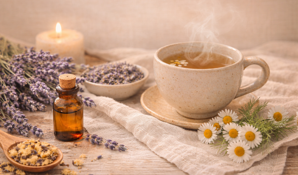 Lavender or Chamomile for Anxiety & Sleep