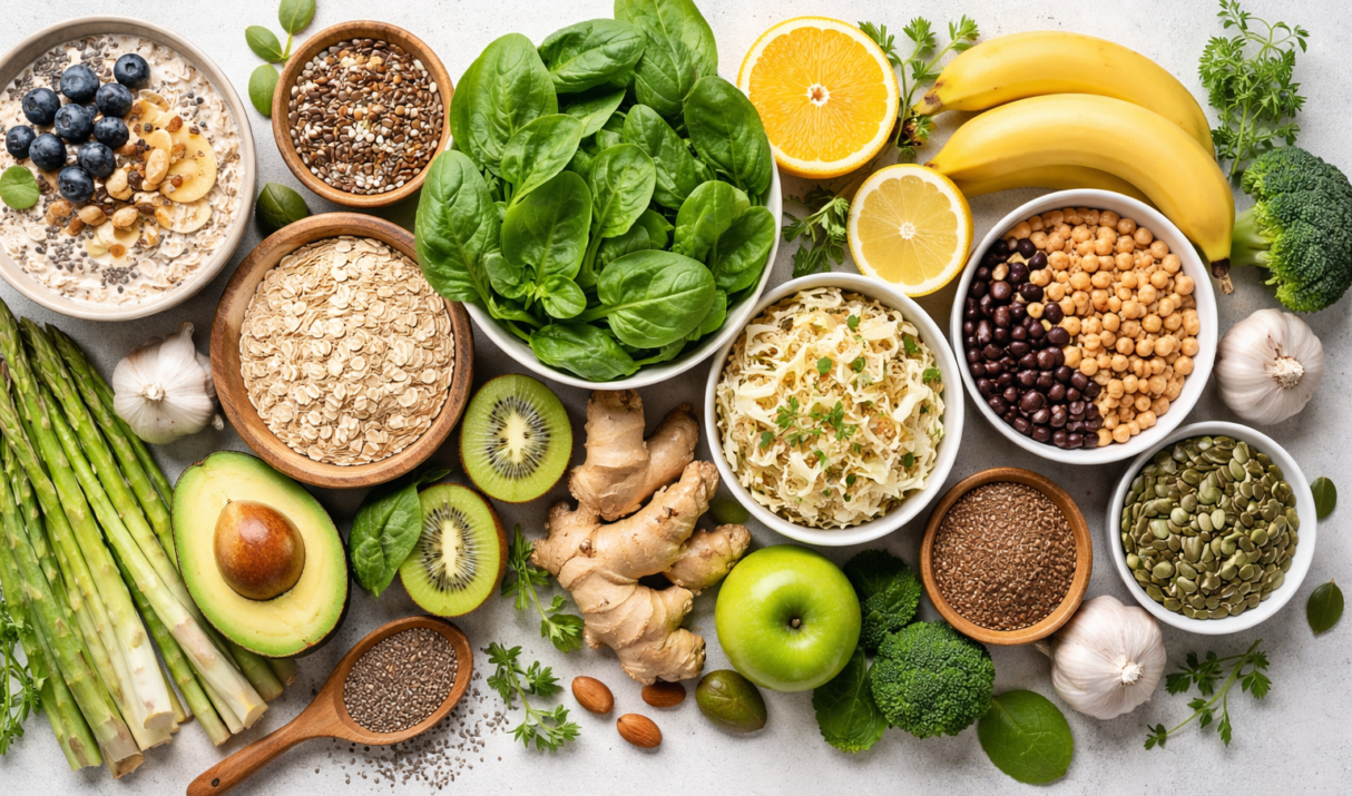 Prebiotic Fibers: Gut-Mood Energy Boosters