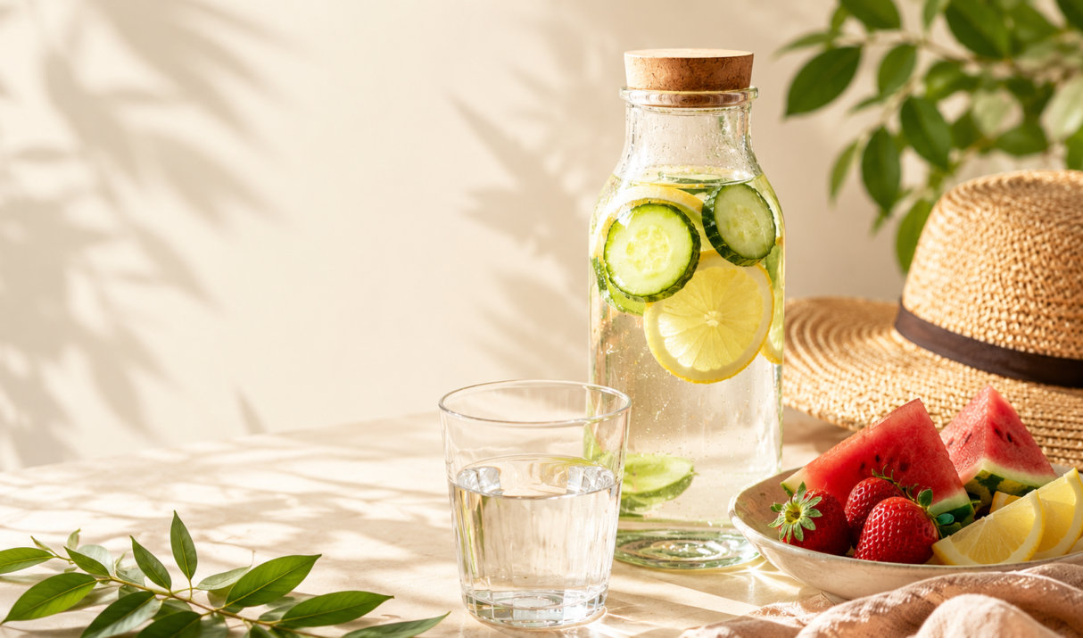 Why Drinking More Water Isn’t Always Enough for Glowing Summer Skin